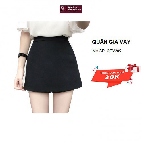 Quần Giả Váy Cao Cấp Khóa Kéo Sau QGV205