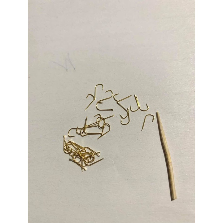 Combo 20 Lưỡi câu cá diếc, chép, lúi vàng nhập khẩu chính hãng Korea  siêu mảnh siêu cứng siêu bén