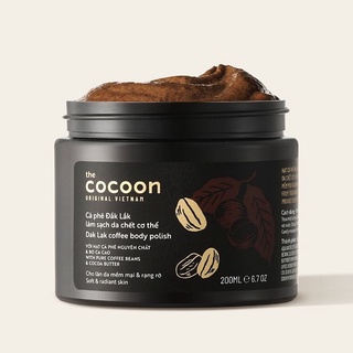 Tẩy da chết cơ thể cà phê Đắk Lắk Cocoon 200ml