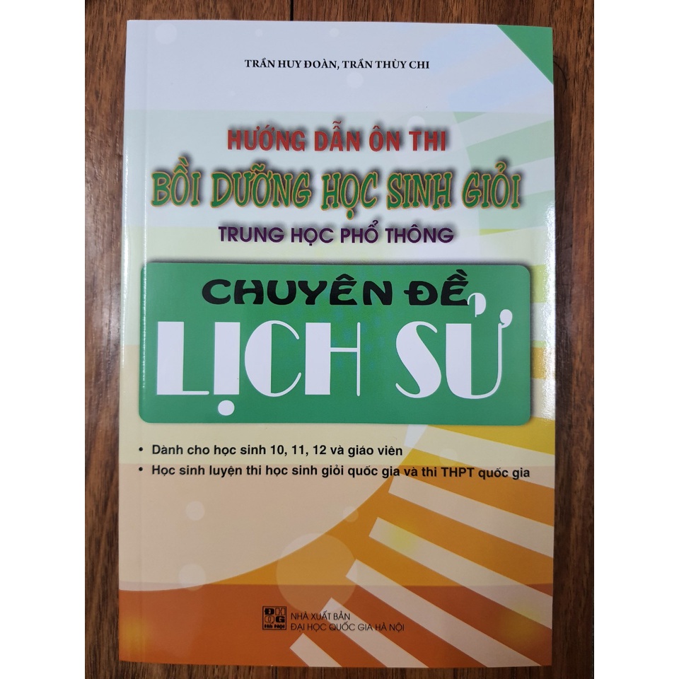 Sách - Hướng dẫn ôn thi bồi dưỡng học sinh giỏi THPT chuyên đề Lịch Sử