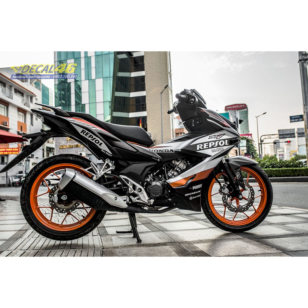 Tem Trùm Winner X  BẠC CAM Respoli