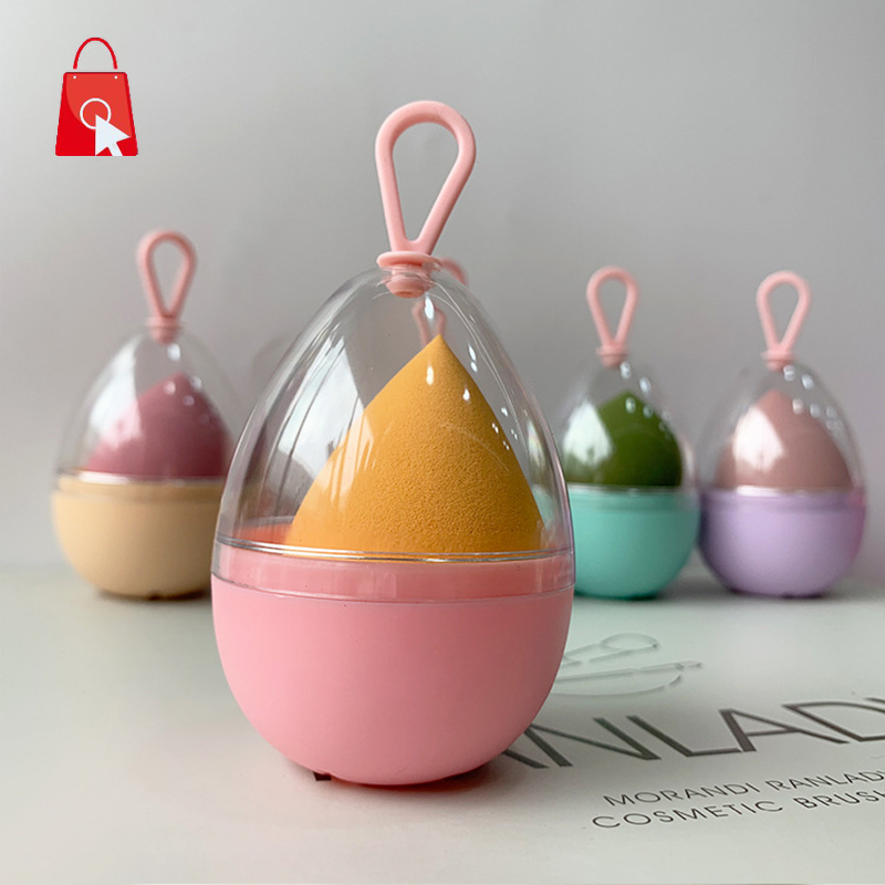 Hộp đựng mút trang điểm hình quả trứng độc đáo JP1