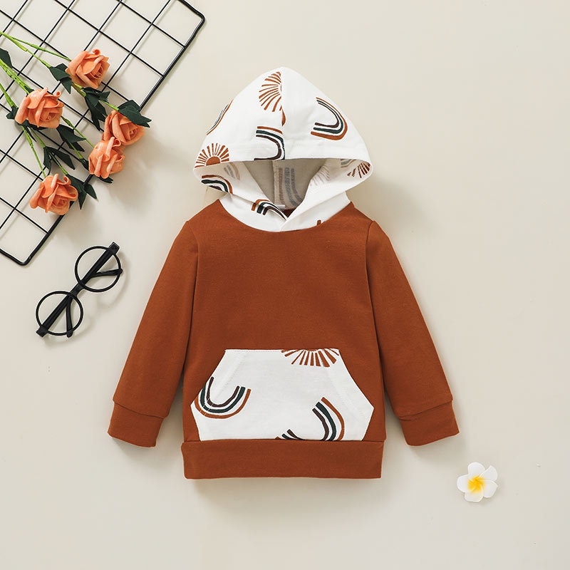 Bộ Đồ Quần Áo Bé Trai Bé Gái Áo Hoodie Tay Dài Và Quần Dài Set Thời Trang Cho Bé Trẻ em Sơ Sinh 0-3 Tuổi
