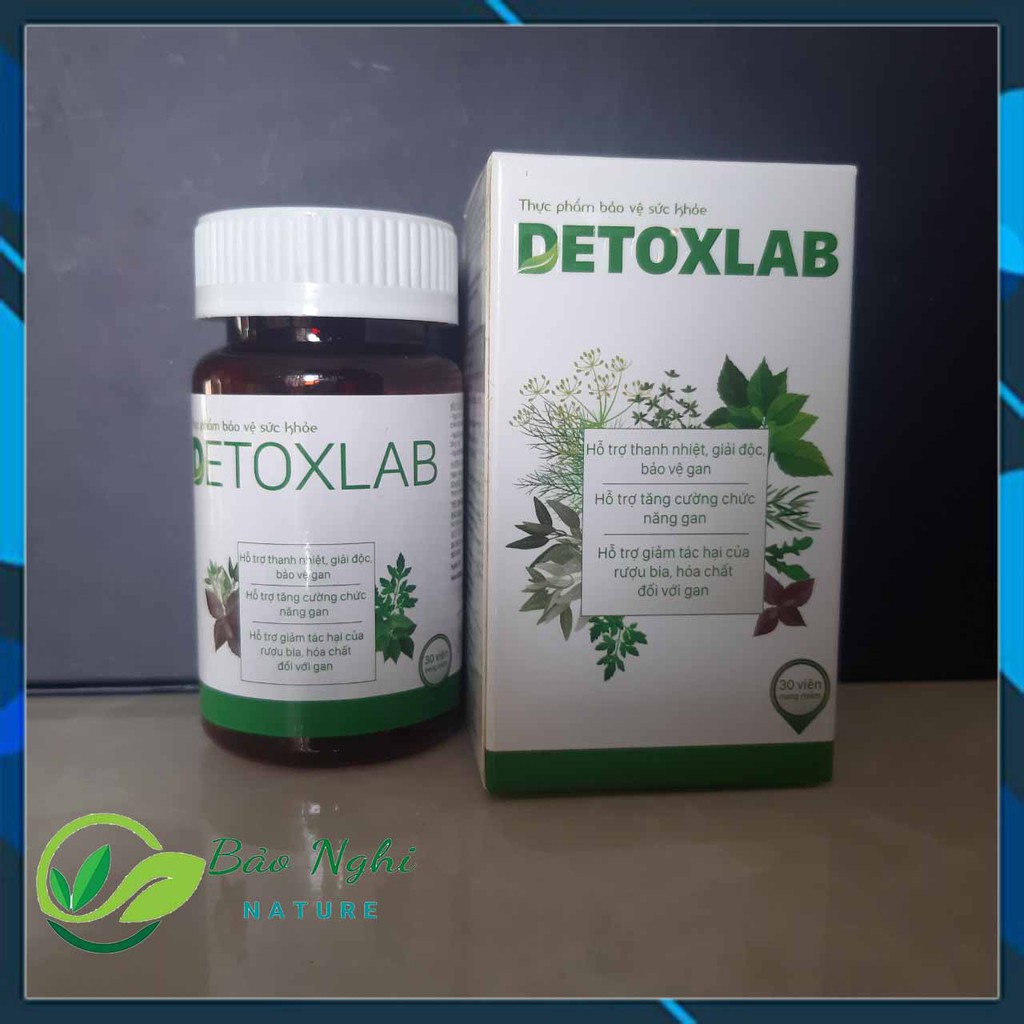 [COMBO 3 HỘP] VIÊN UỐNG DETOXLAB - Hỗ Trợ Diệt Ký Sinh Trùng Thanh Nhiệt Giải Độc Mát Gan - CHÍNH HÃNG HỘP 20 VIÊN | BigBuy360 - bigbuy360.vn