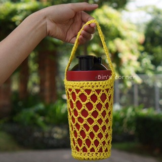 Túi xách bình nước, túi treo bình nước, túi đựng bình nước handmade