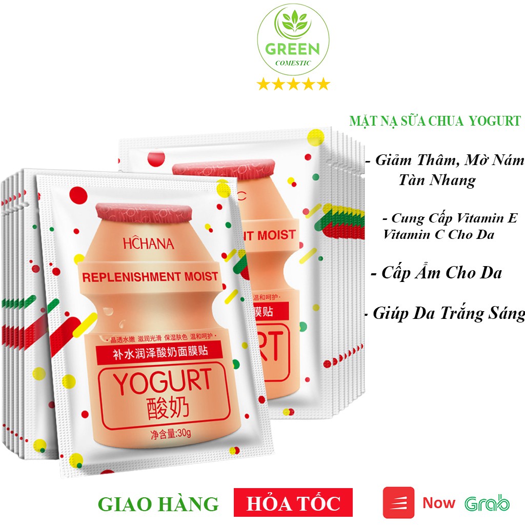 Mặt Nạ Dưỡng Da Sữa Chua Yogurt Rorec – Mặt Nạ Trắng Da Mờ Nám Giảm Thâm Tàn Nhan, Cung Cấp Vitamin Giúp Da Trắng Sáng