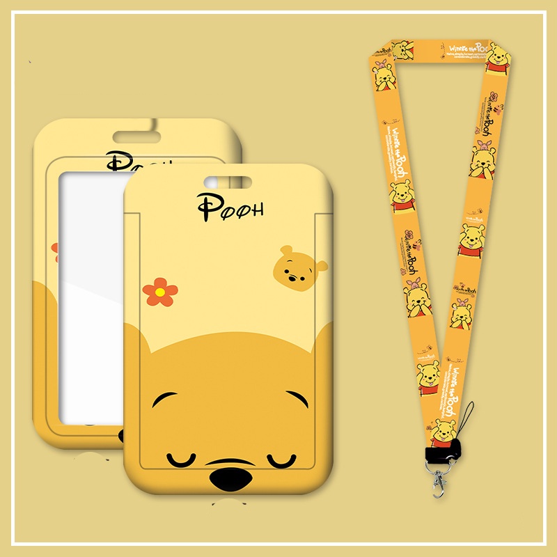 Dây đeo thẻ tên / Thẻ Học Sinh / Làm Việc Hoạt Hình D Y Eo Th T N / Hoạt Hình Gấu Pooh