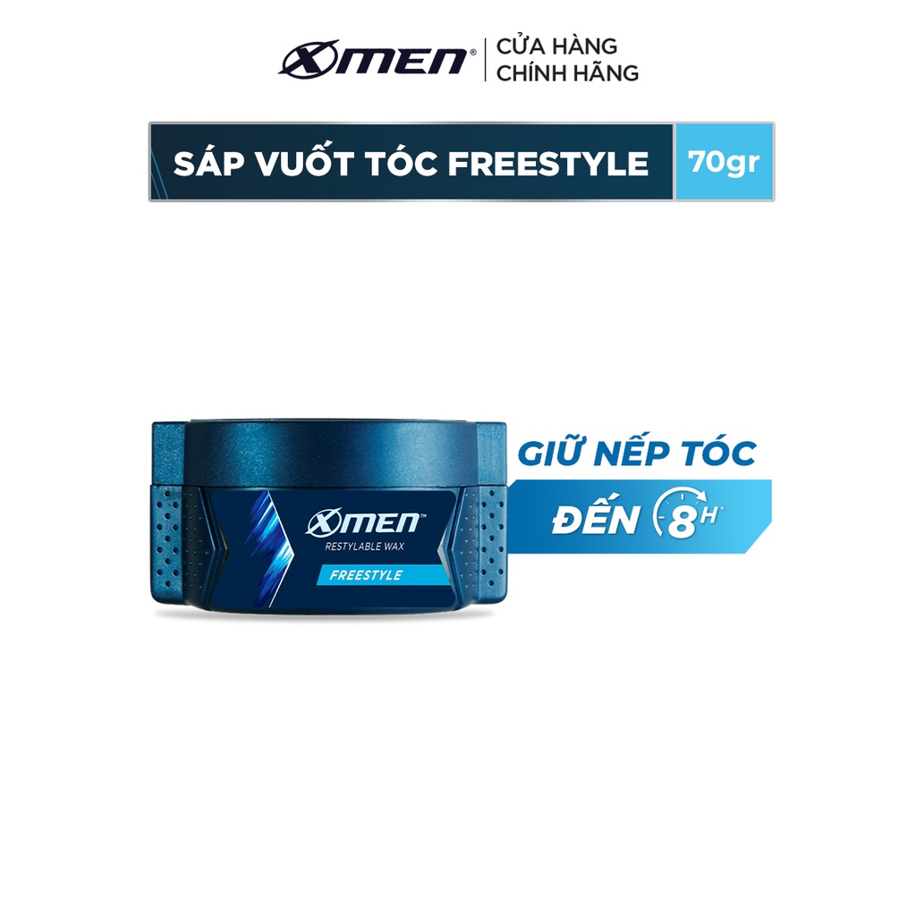 Sáp vuốt tóc X-Men Freestyle hộp 70g