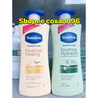 Mẫu mới 2021 Sữa dưỡng thể Vaseline 725ml