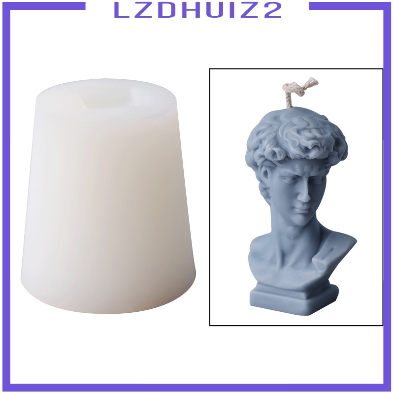 Khuôn silicone làm nến hình tượng David