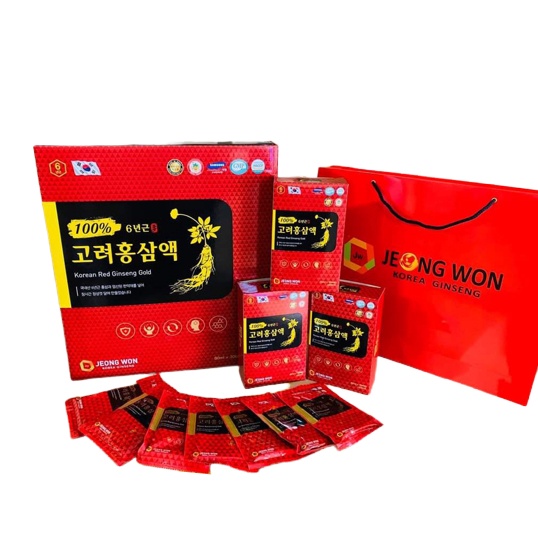 Nước Hồng Sâm JEONG WON (30Gói x80ml)