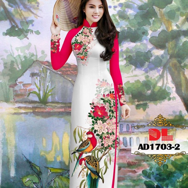 Vải áo dài lụa cao cấp, tằm thái