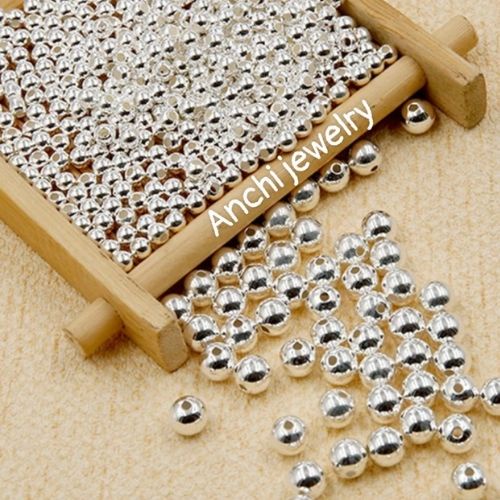 Vòng tay chỉ đỏ bi bạc ta 4li , Anchi jewelry