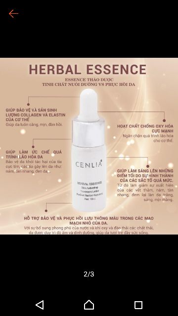 HERBAL ESSENCE CENLIA