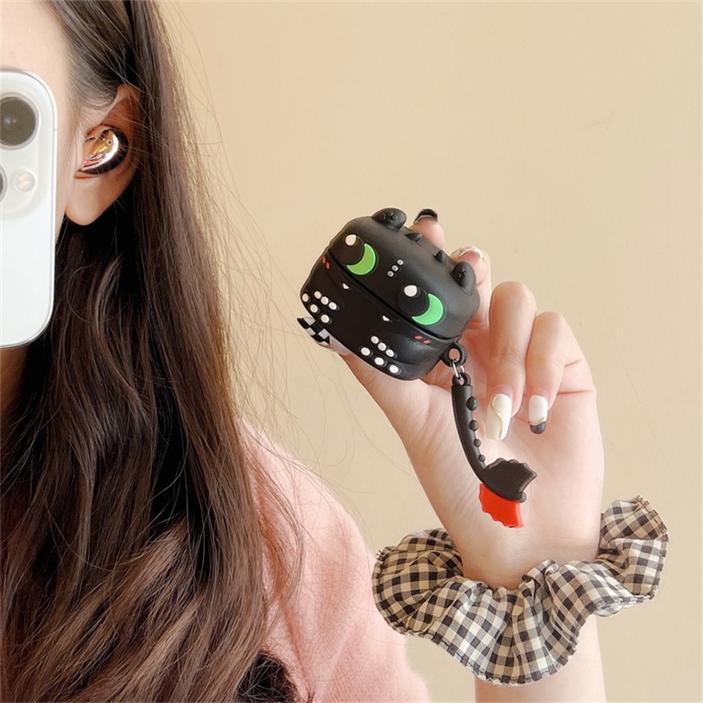 Samsung Galaxy Buds2 Case Cartoon Star Kirby Samsung Buds Pro Silicone Soft Case Cover Cute Chick Shark Samsung Buds Live Headphone Case Cover Cartoon Night Fury Samsung Galaxy Buds 2 Cover