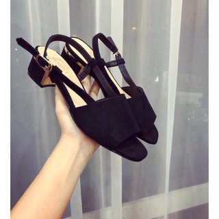 Sandal gót vàng cao 5 phân