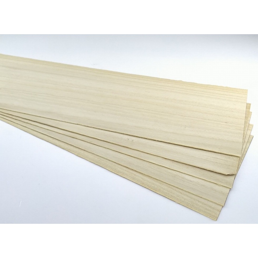 Khổ 10x100cm Combo tấm gỗ Hông Paulownia (thay thế Balsa) gỗ làm mô hình 1mm,1.5mm, 2mm, 3mm, 4mm, 5mm, 6mm, 8mm,10mm,12