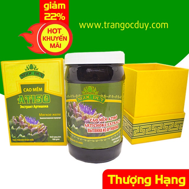 Cao Atiso Đà Lạt Thượng Hạng Hộp 500gr Sale 22%