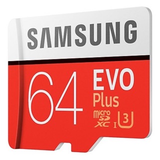 Thẻ nhớ micro sdxc samsung evo plus 64gb u3 100mb/s - hàng nhập khẩu