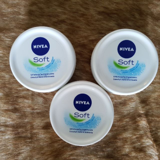 Kem dưỡng da mặt và toàn thân NIVEA Soft