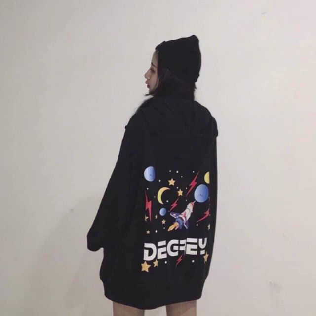 𝗡𝗘𝗪 𝗔𝗥𝗥𝗜𝗩𝗔𝗟  hooide áo khoác nỉ uinsex DEGRY ️ (video+ảnh thật) A13