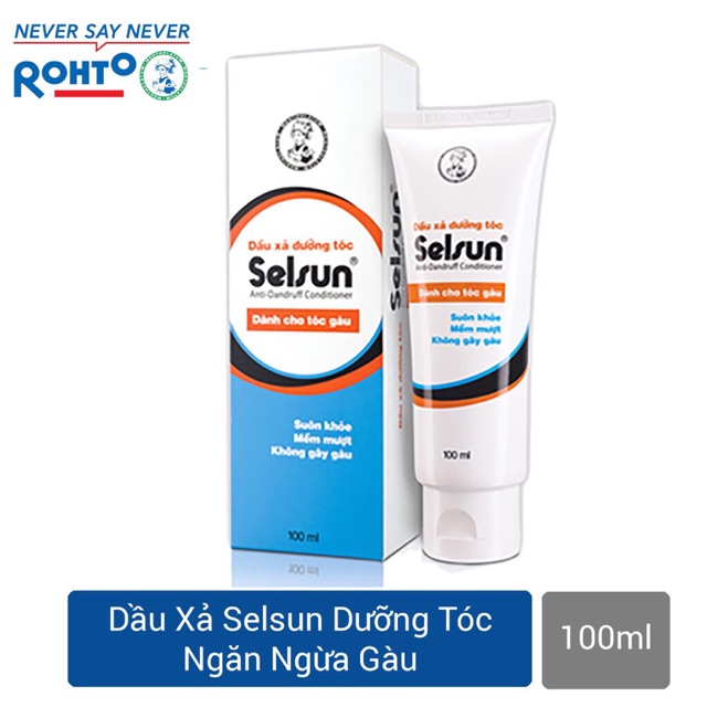 Dầu xả Selsun dưỡng tóc và ngăn ngừa gàu 100ml