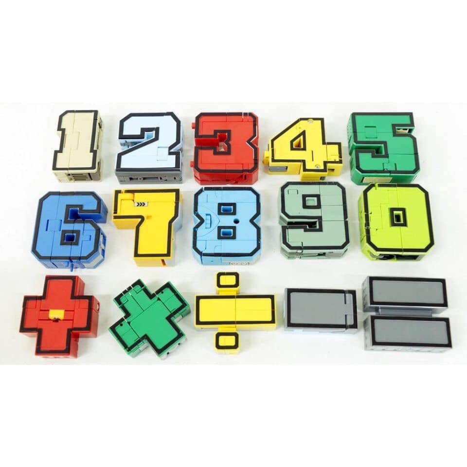 Đồ chơi số biến hình 15 chi tiết