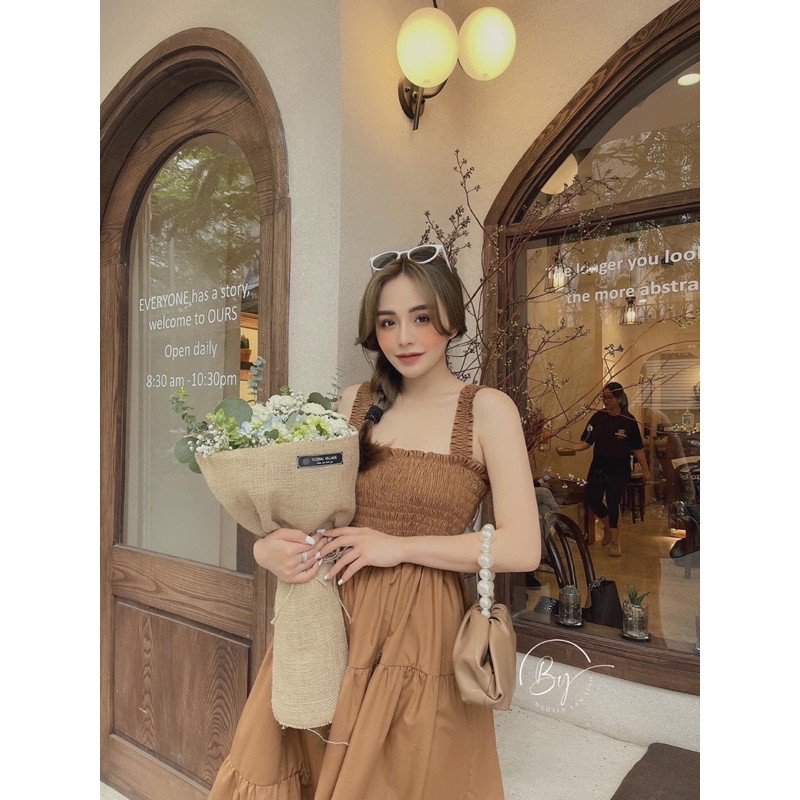 Đầm maxi, váy 2 dây chun ngực cá tín (Có ảnh và video thật,hàng đẹp) | BigBuy360 - bigbuy360.vn