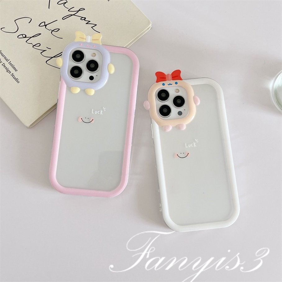 Ốp Điện Thoại Mềm Trong Suốt In Hình Mặt Cười Đơn Giản Cho iPhone 14 13 12 11 Pro Max X XR Xs Max 8 7 6 6s Plus SE 2020