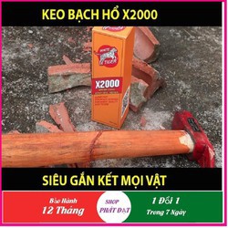 Keo con hổ X2000, cam kết siêu dính