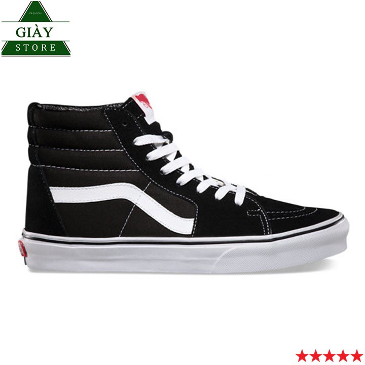 Giày Vans Sneaker Nam Nữ SK8 Đen Cao | BigBuy360 - bigbuy360.vn