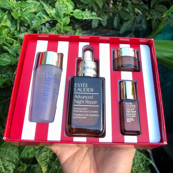 Set dưỡng da chống lão hoá Estee Lauder Advanced Night Repair Serum 50ml 4 món