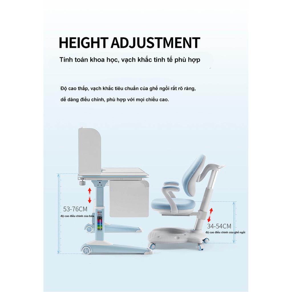 (Chính hãng cao cấp) Bàn học Sihoo H3 chống gù chống cận cho trẻ em | BigBuy360 - bigbuy360.vn