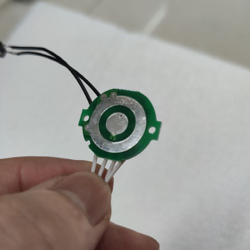 Mạch led RGB kèm mạch điều khiển gắn pin 18650 3.7V