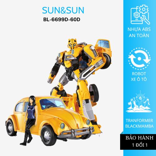 Robot Biến Hình Oto Transformer 60D – Kích Thích Tính Sáng Tạo Phát Triển Tư Duy
