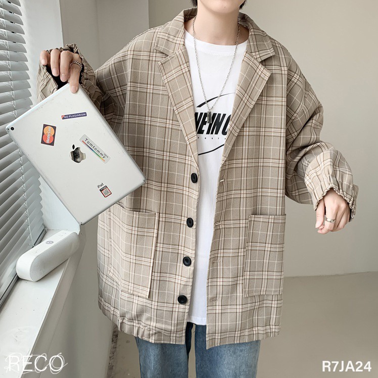Áo khoác Hàn Quốc dáng rộng Jacket Loose R7JA24 | BigBuy360 - bigbuy360.vn