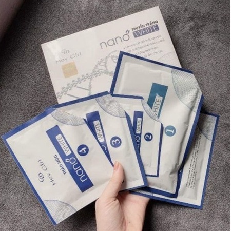 Tắm trắng da body truyền trắng NANO WHITE mờ nám tàn nhang đốm đen chống nắng dưỡng da - chính hãng | BigBuy360 - bigbuy360.vn
