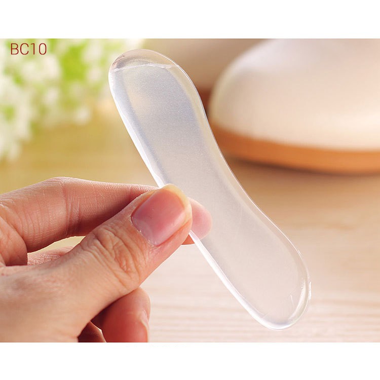 Miếng lót gót giày silicon bảo vệ gót sau cao cấp, chống thốn và trầy chân (BC10)