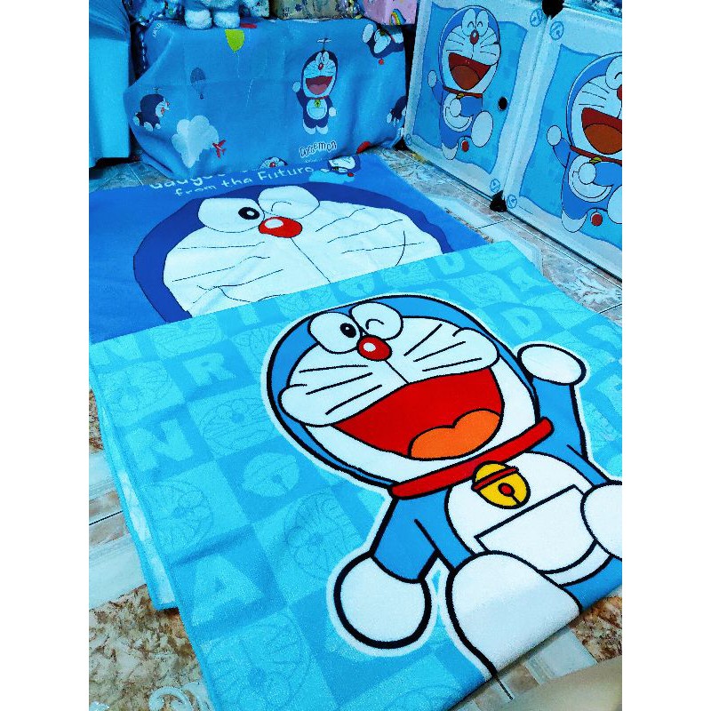 KHĂN TẮM DOREMON DORAEMON MỀM MỊN, SIZE LỚN CỰC THÍCH