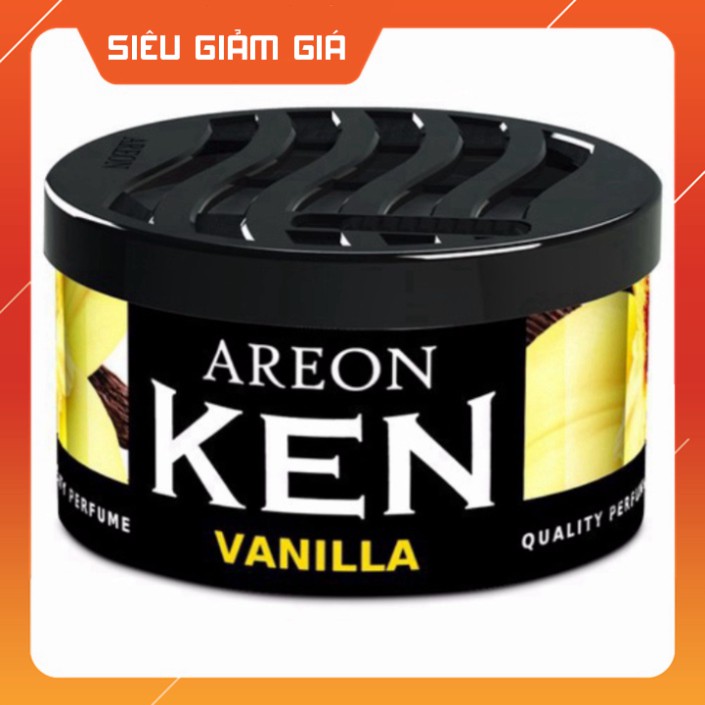 RE3 Sáp thơm hương vani – Areon Ken Vanilla (Ngọt nhẹ) - NHẬP KHẨU CHÍNH HÃNG BULGARIA + tặng kèm phần quà trị giá 50K