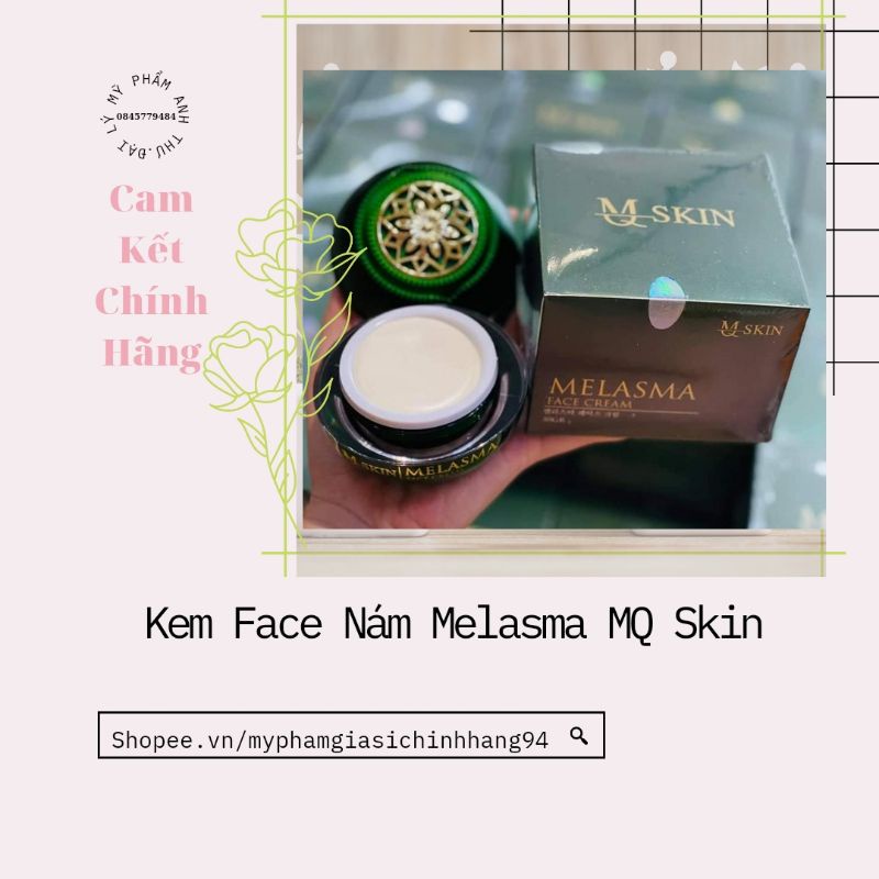 Kem Face nám Melasma MQ Skin ❤️Chính Hãng❤️ Melasma Face MQSkin giảm nám tàn nhang