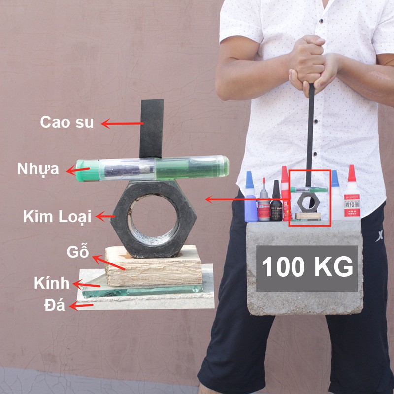 Keo Dán SIÊU DÍNH Đa Năng Cho Mọi Chất Liệu - Gỗ, Gốm Sứ, Nhựa, Kim Loại An Toàn Tiện Lợi ACCESS-SHOP