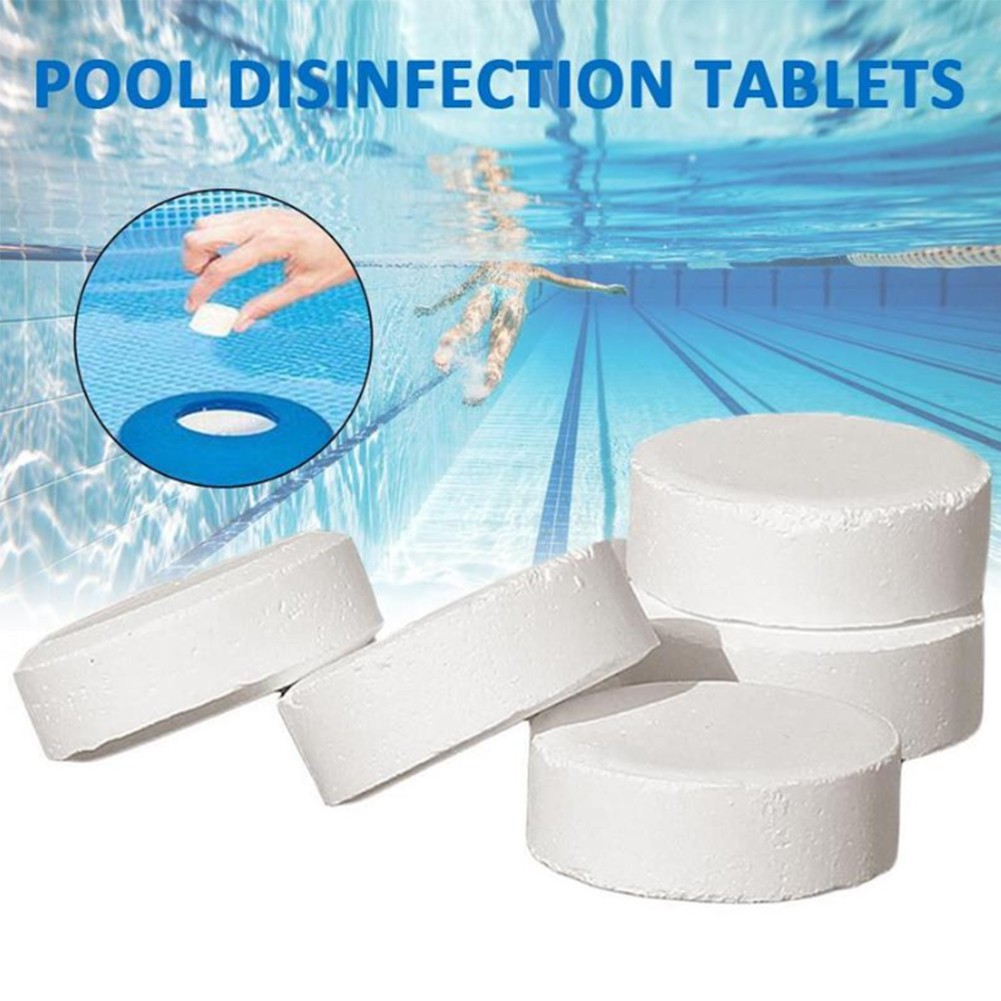 50 pieces of swimming pool instant disinfection tablets chlorine dioxide effervescent tablets