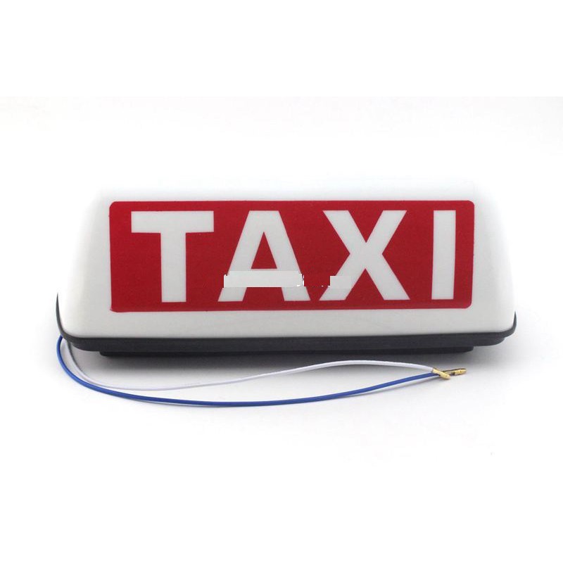 Mào taxi đèn led có nam châm gắn trần xe hơi dùng điện tẩu 12v🎁TẶNG ĐẦU ĐỰC đấu nối tiện dụng