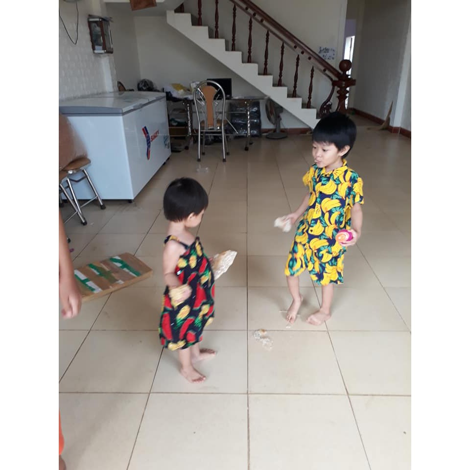 COMBO BỘ TRÁI CÂY VÀ NÓN CHUỐI CHO BÉ