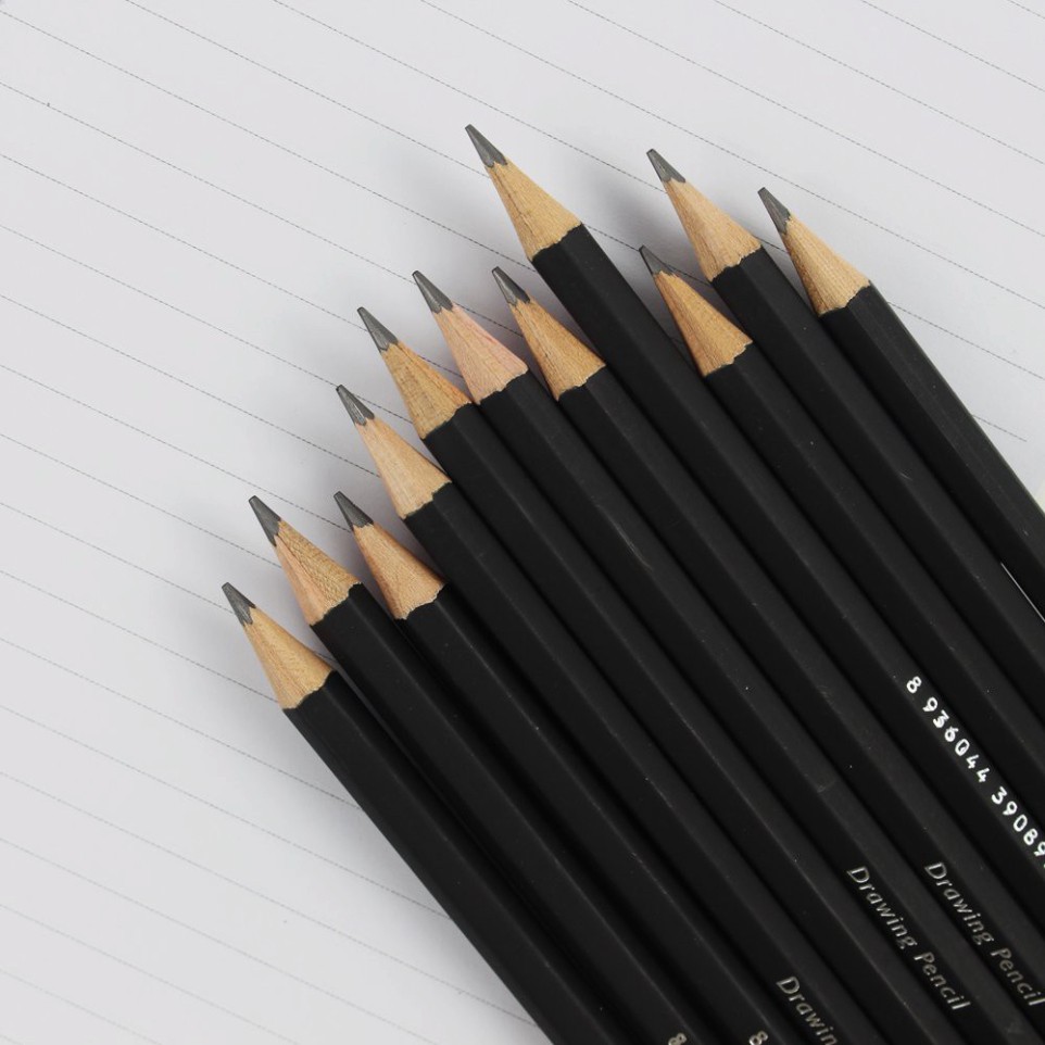 [ TÂM TÂM ]-Bút chì cao cấp Stacom PC101 size HB2B/3B/4B/5B/6B