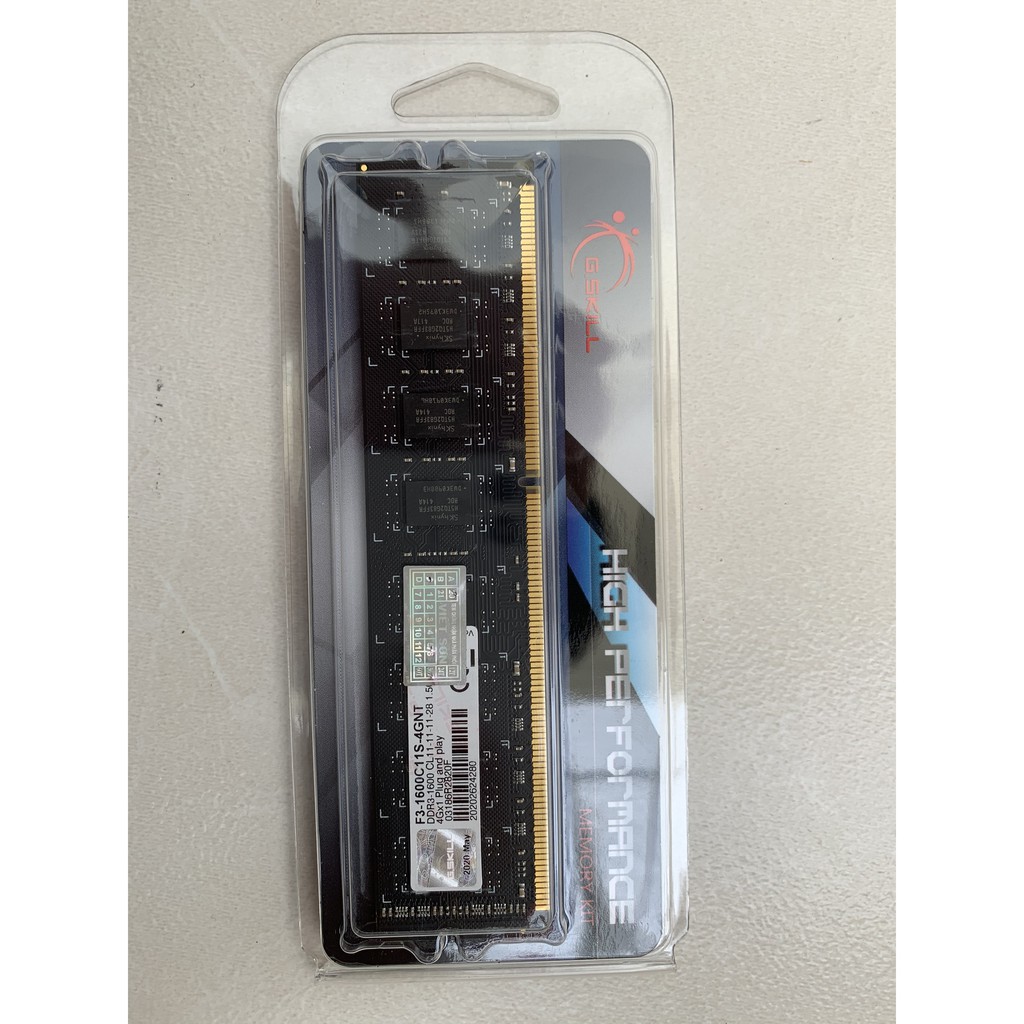 [Mã ELMS05 giảm 5% đơn 300k]Ram 4GB G.SKILL DDR3 1600 Viết Sơn Phân Phối | BigBuy360 - bigbuy360.vn