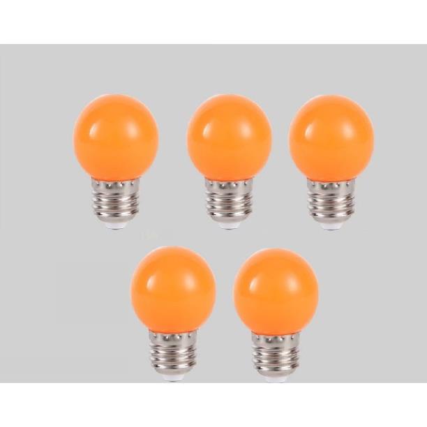 COMBO 5 bóng đèn led búp chanh 1w trang trí trong nhà ngoài trời