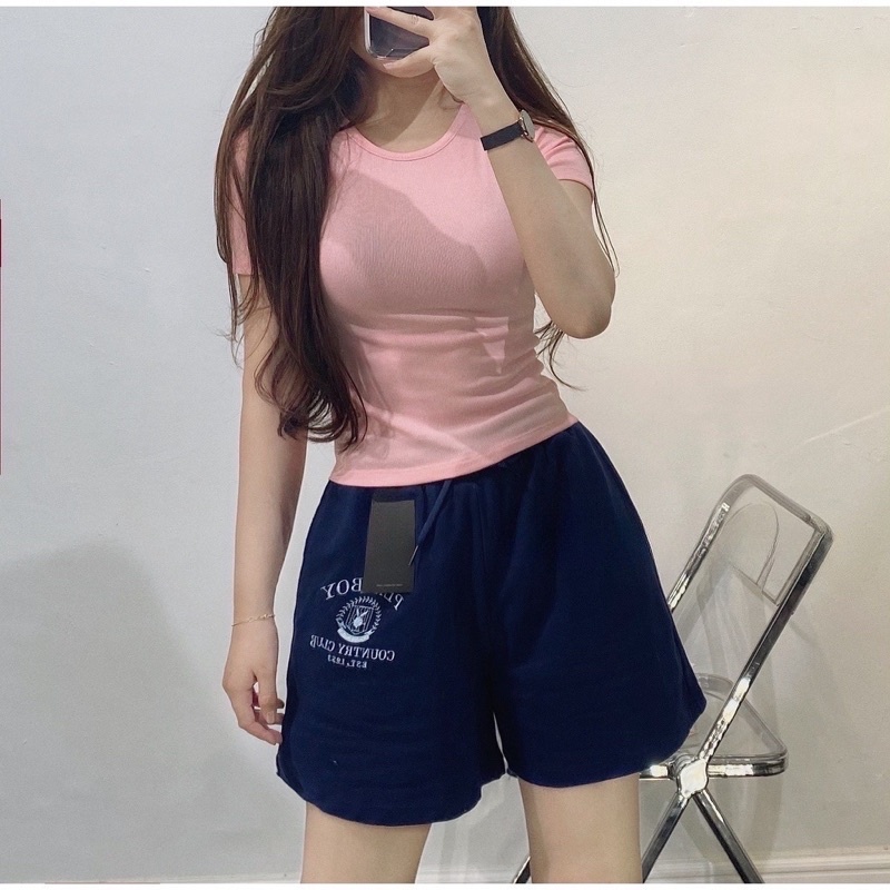 Áo thun gân body tay ngắn ZR vnxk