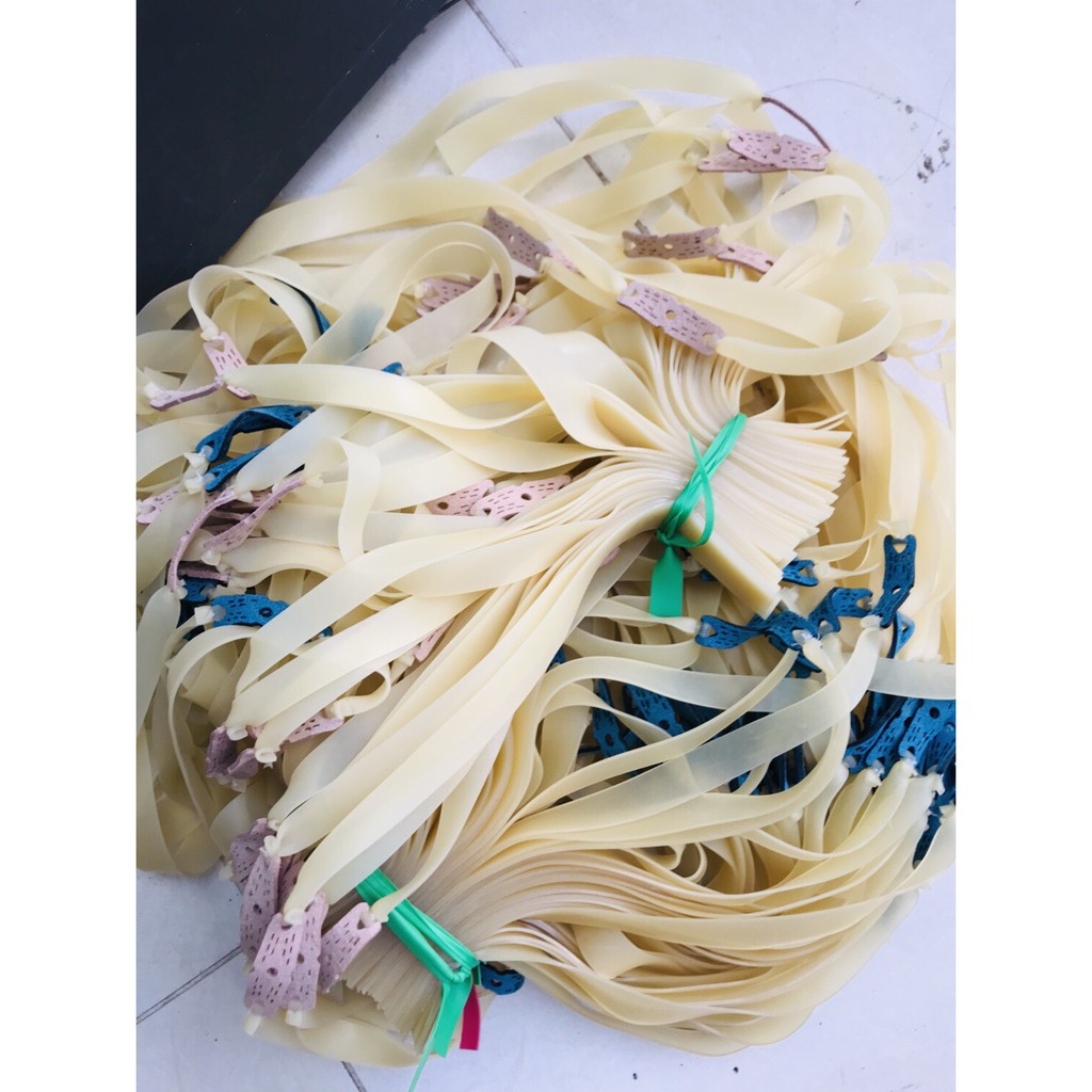 DÂY NA CAO SU - DÂY THUN LATEX CAO SU ĐỘ DÀY 0.8mm tới 1.5mm